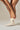 Evil Eye Heart Pilates Grip Sock - Cream