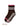 Multi Stripe Crew Pilates Grip Sock - Chocolate Brown