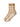Gingham Crew Pilates Grip Sock - Beige