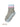 Classic Crew Pilates Grip Sock - Pink/Grey