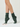 Diana Scrunch Pilates Grip Sock - Khaki Green