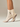 Evil Eye Heart Pilates Grip Sock - Cream